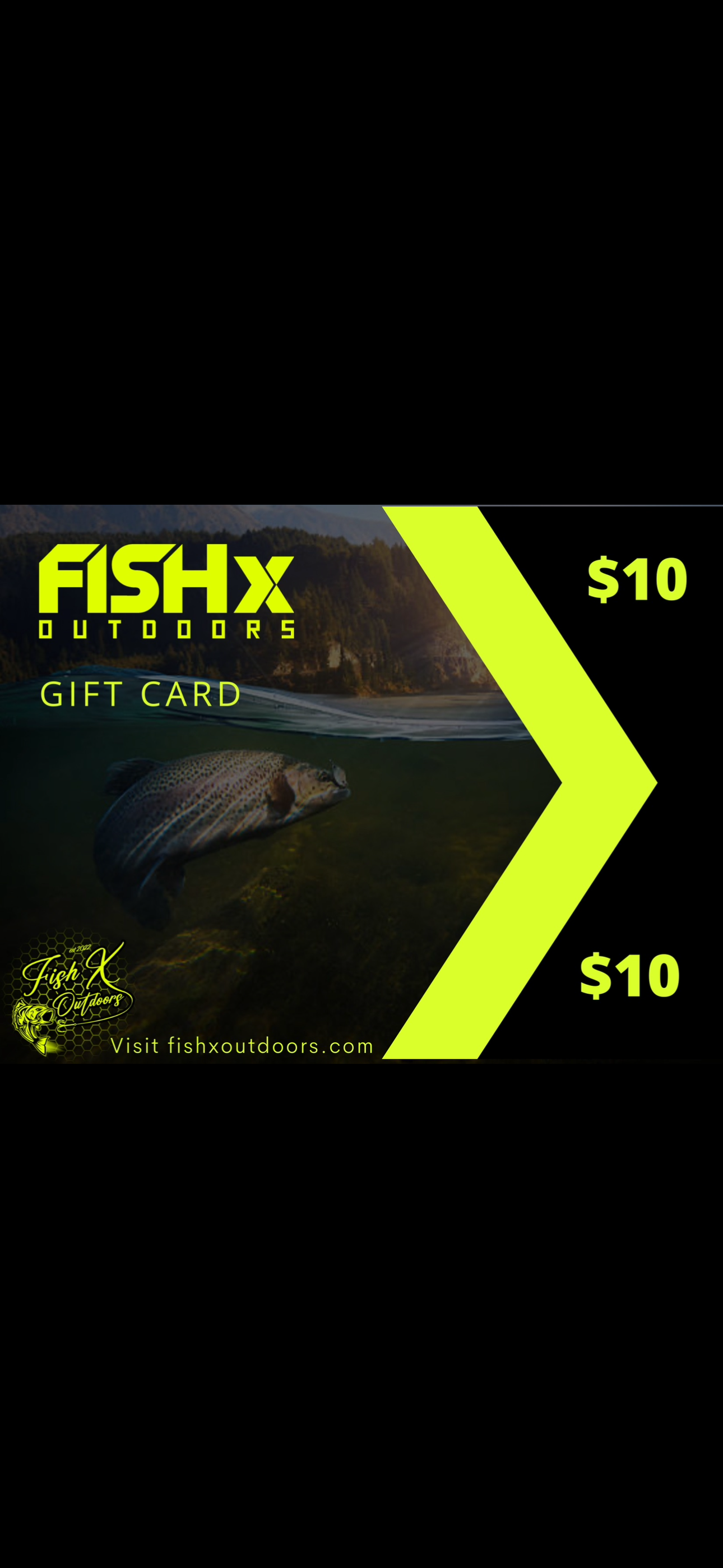 FISHX GIFT CARDS