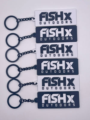 FISHx Rubber Key Tags