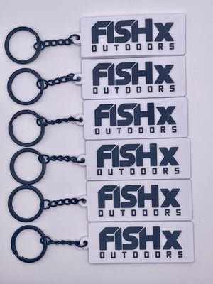 FISHx Rubber Key Tags